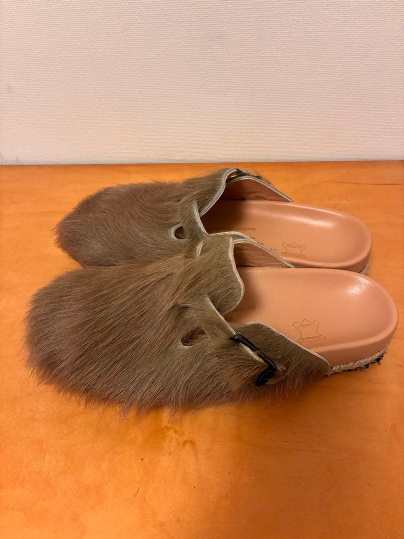 【試着のみ】yuketenユケテン シャギー スリッポン 37 箱有り