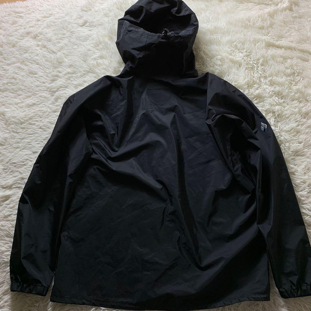 極美品■モンベル セットアップ 上下　ゴアテックス ブラック XL