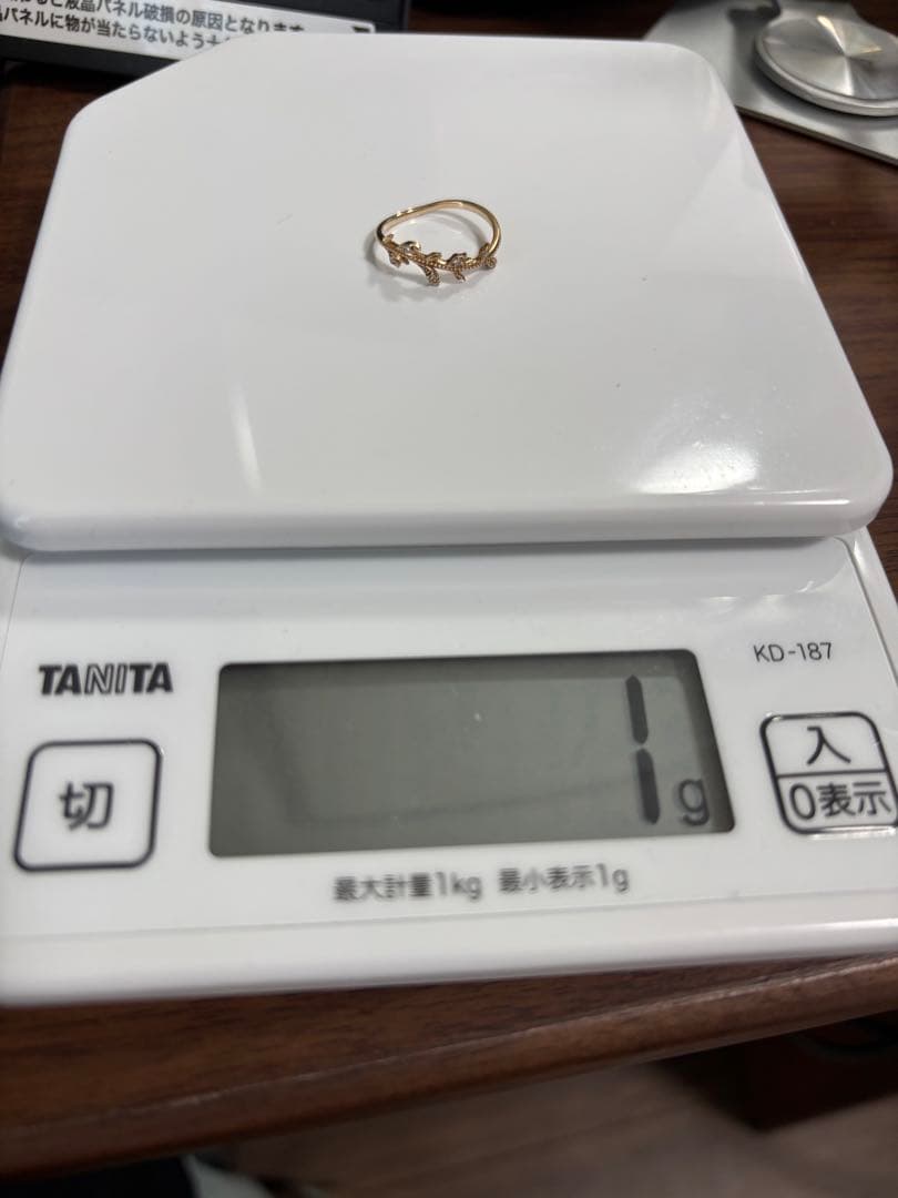 植物デザイン リング ダイヤモンド