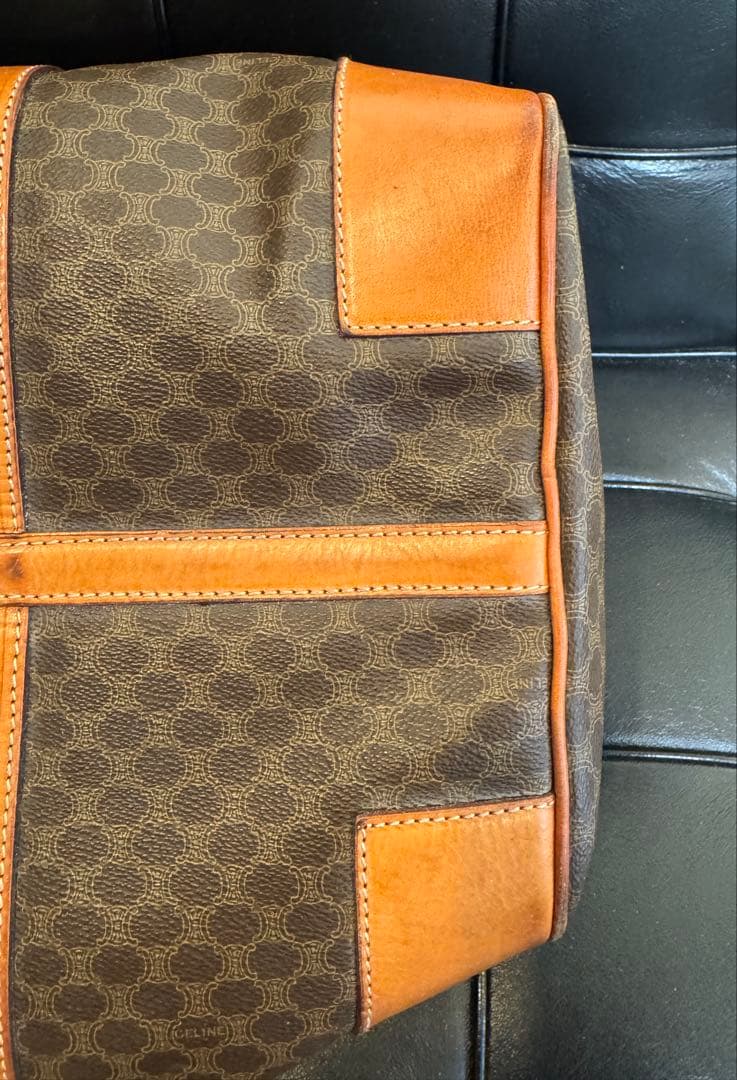 OLD CELINE セリーヌ マカダム柄 ボストン 旅行バッグ archive