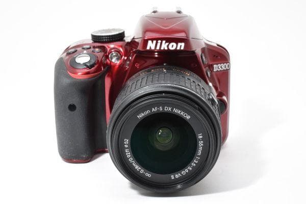 【ほぼ新品】ニコン Nikon D3300 レンズキット 《ショット数303回》