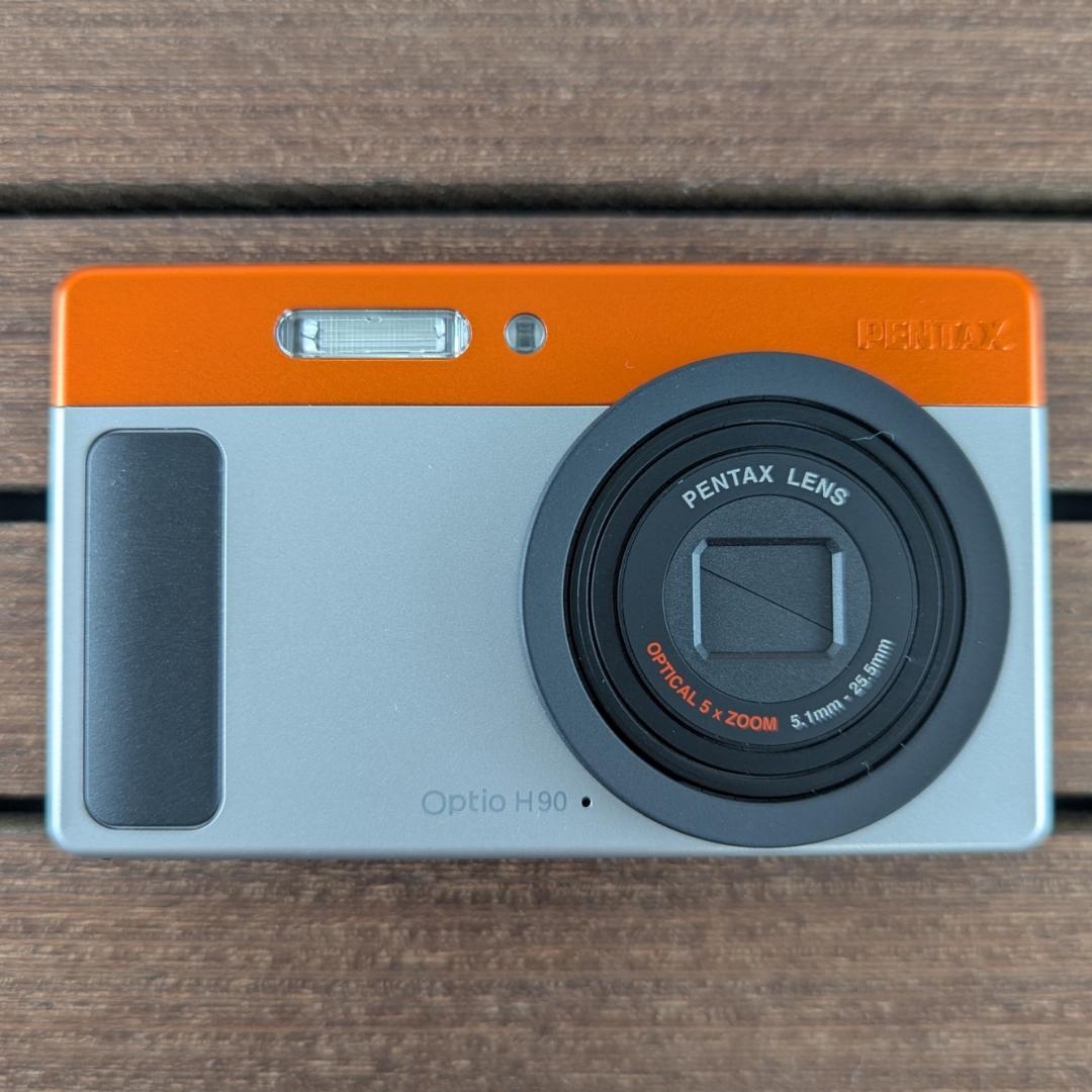 PENTAX Optio H90 コンパクトデジタルカメラ + 純正ケース他