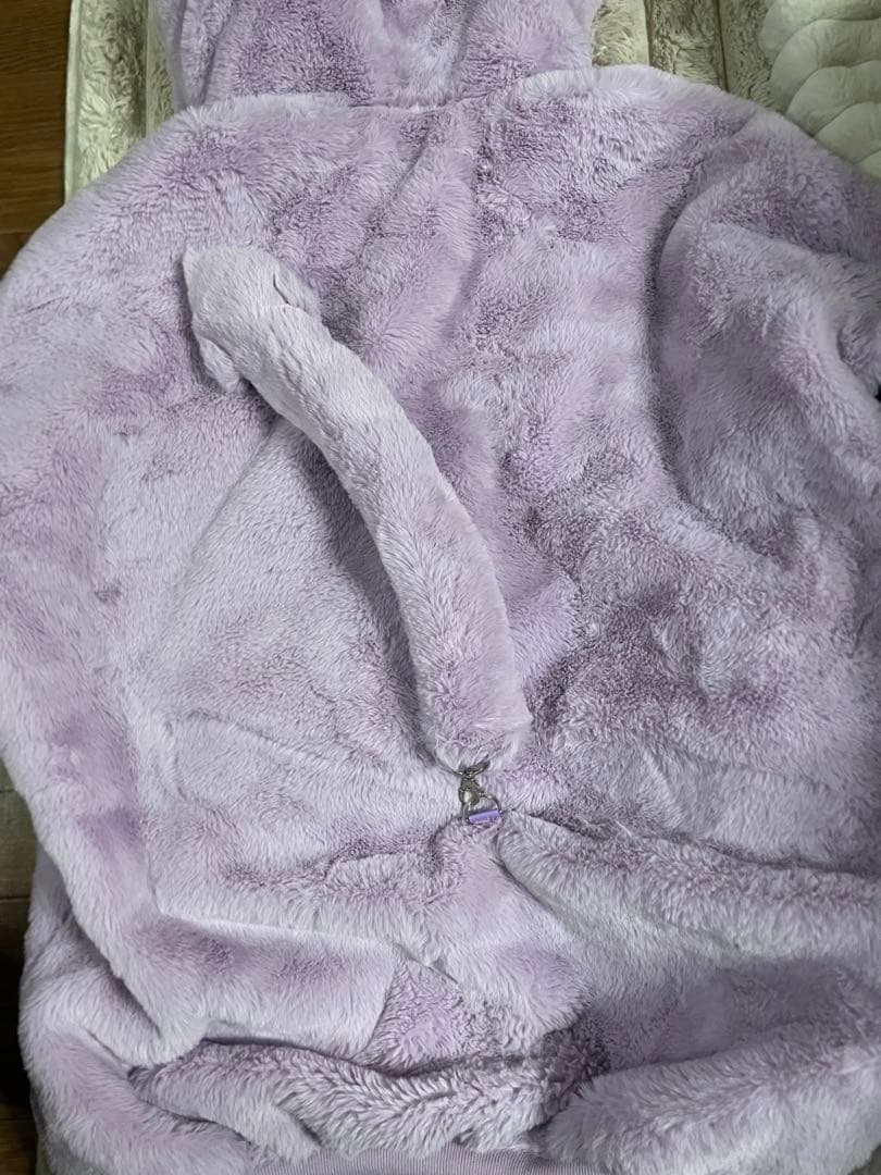 REFLEM クロミ ファーパーカー パープル