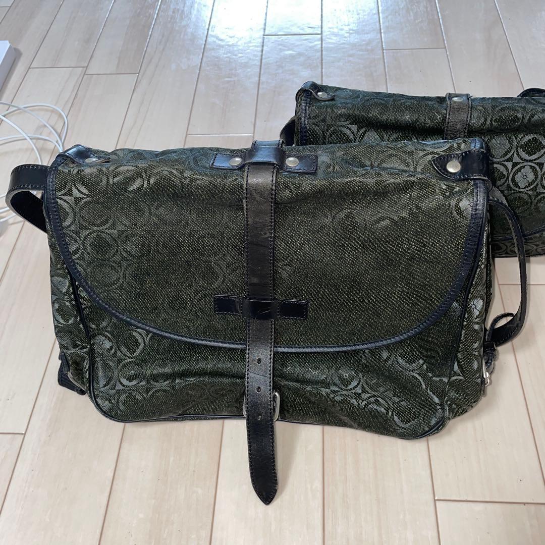 エヴィス/EVISU/YAMANE/家紋/モノグラム/ショルダーバッグ/