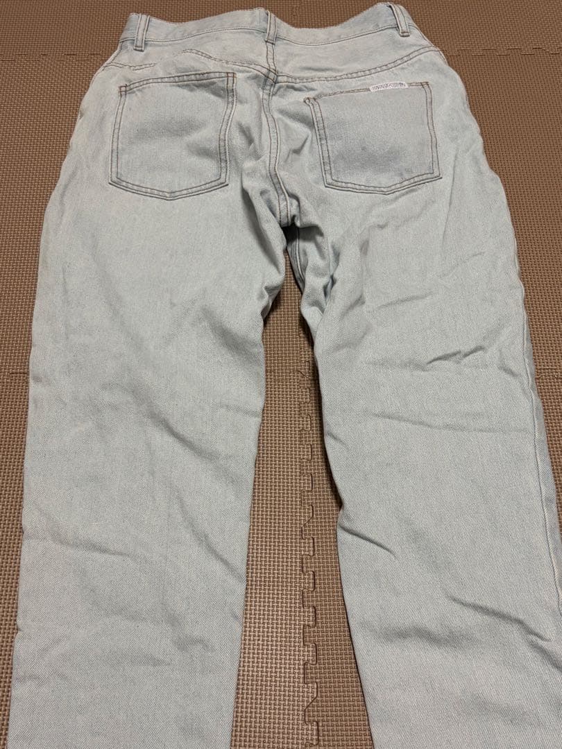 パンツ Tostalgic denim pants lightblue