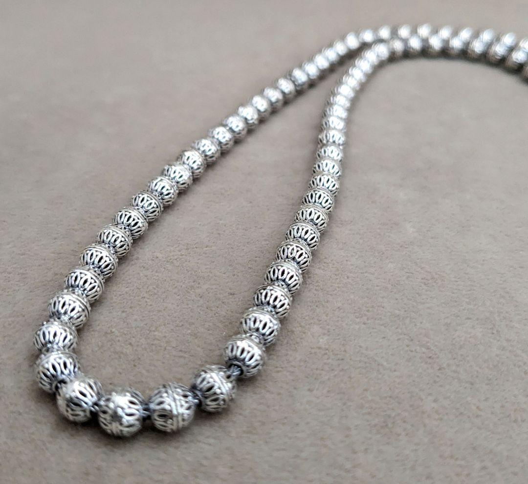 ☆NEW☆ トルコ製 925シルバー タスビー（99ビーズ）