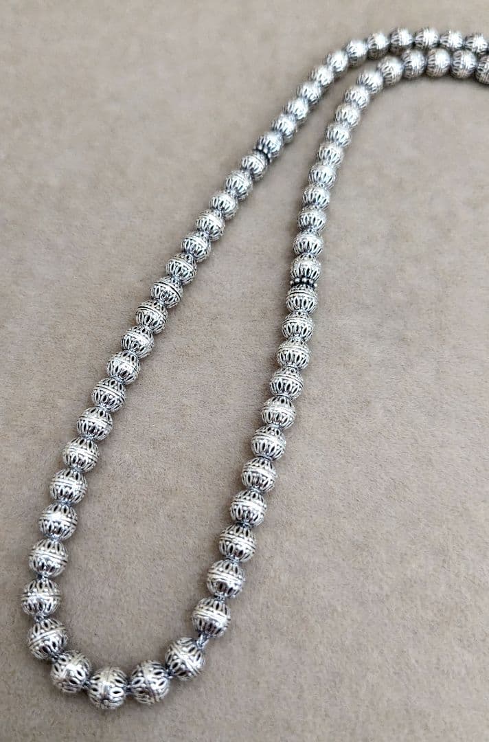 ☆NEW☆ トルコ製 925シルバー タスビー（99ビーズ）