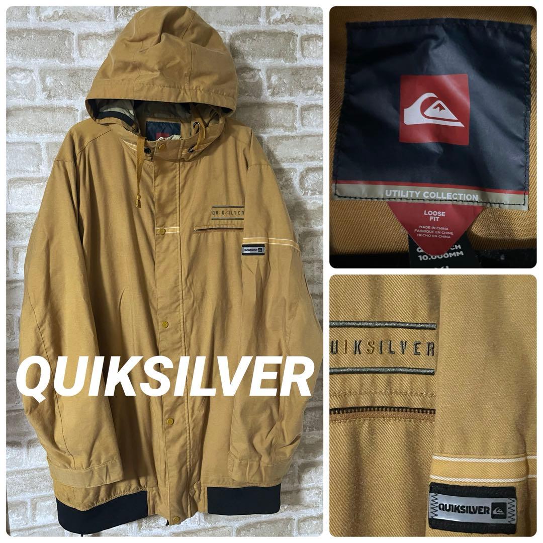 QUIKSILVER メンズXL スノーボードジャケット　スノーボードウェア