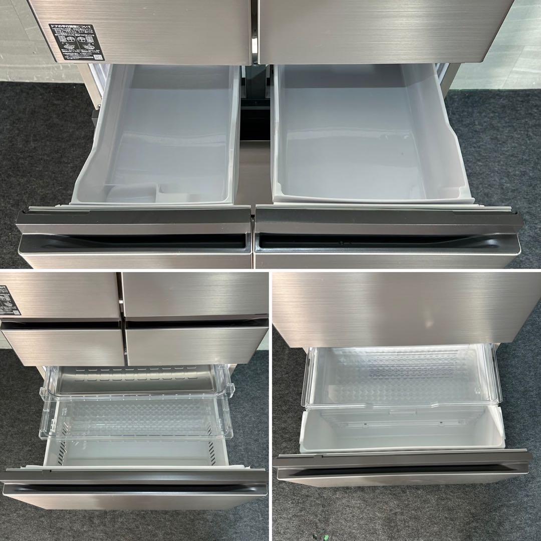 HITACHI 冷蔵庫 大型 485L 6ドア 観音開き 2022年 d3679