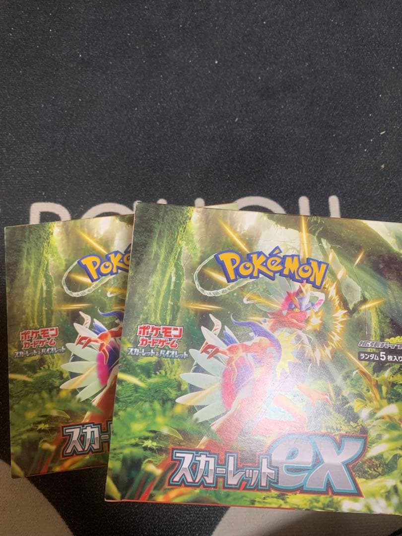 ポケモンカード スカーレットex box 新品未開封　シュリンクなし 2セット