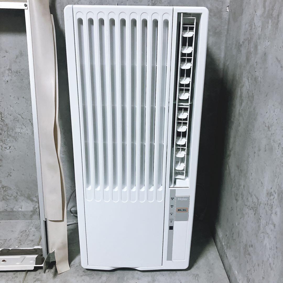 【動作品】ハイアール 窓用エアコン JA-16V 2021年製