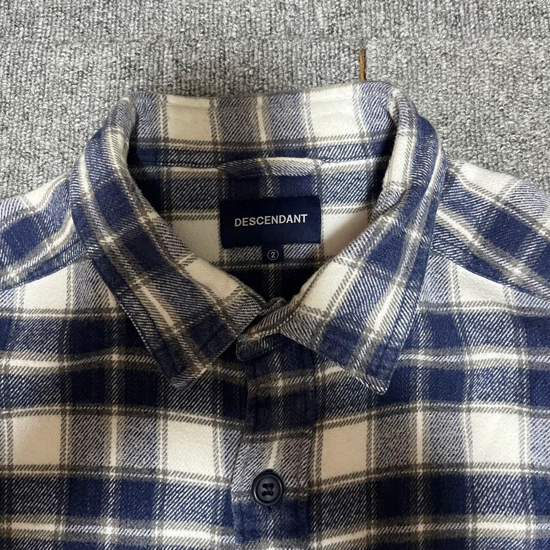 トップス DESCENDANT VANNING PLAID LS SHIRT