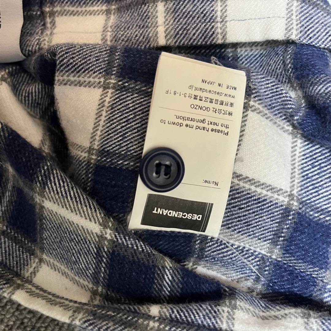 トップス DESCENDANT VANNING PLAID LS SHIRT