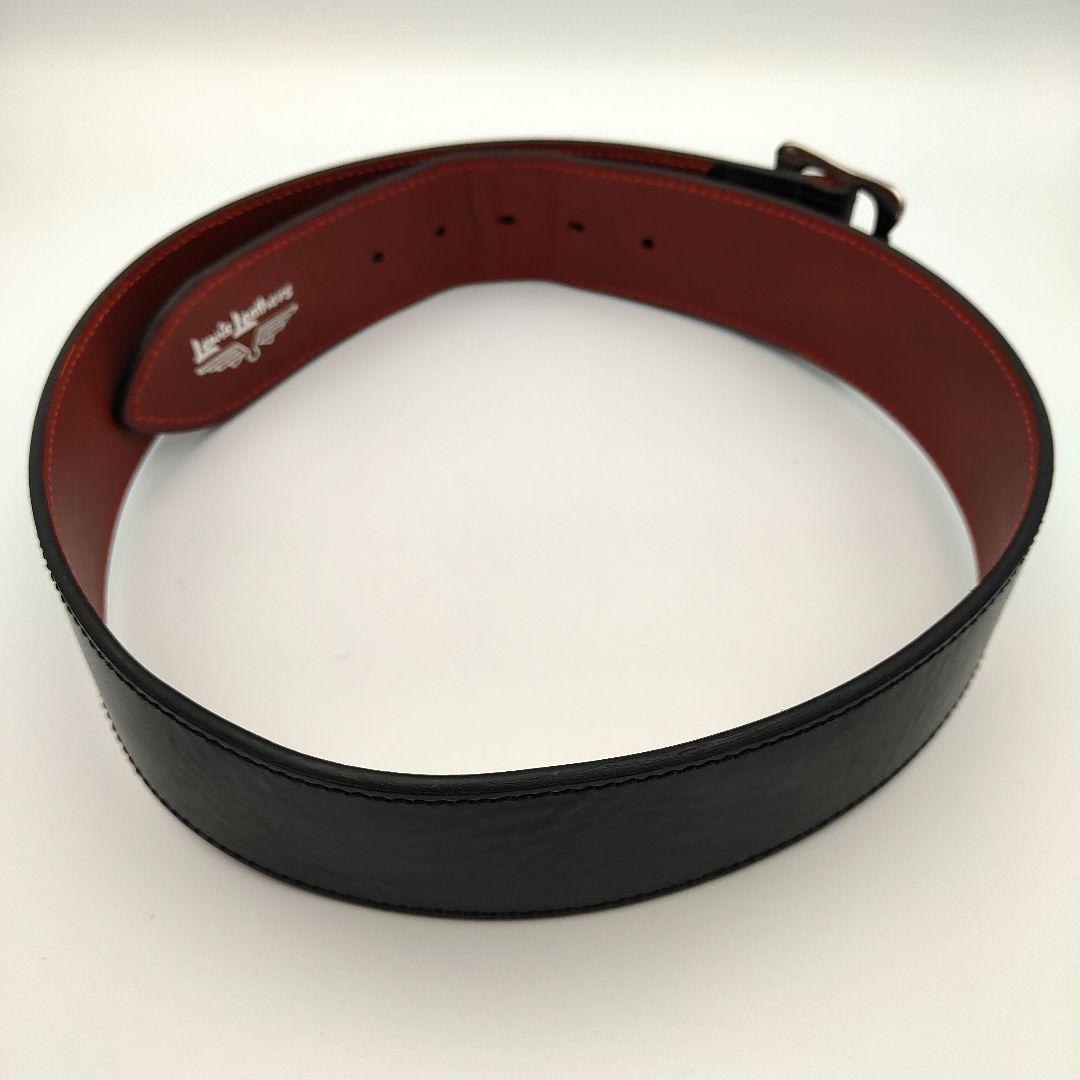 美品✨ルイスレザー AVIAKIT 本革ベルト M ブラック 全長100cm