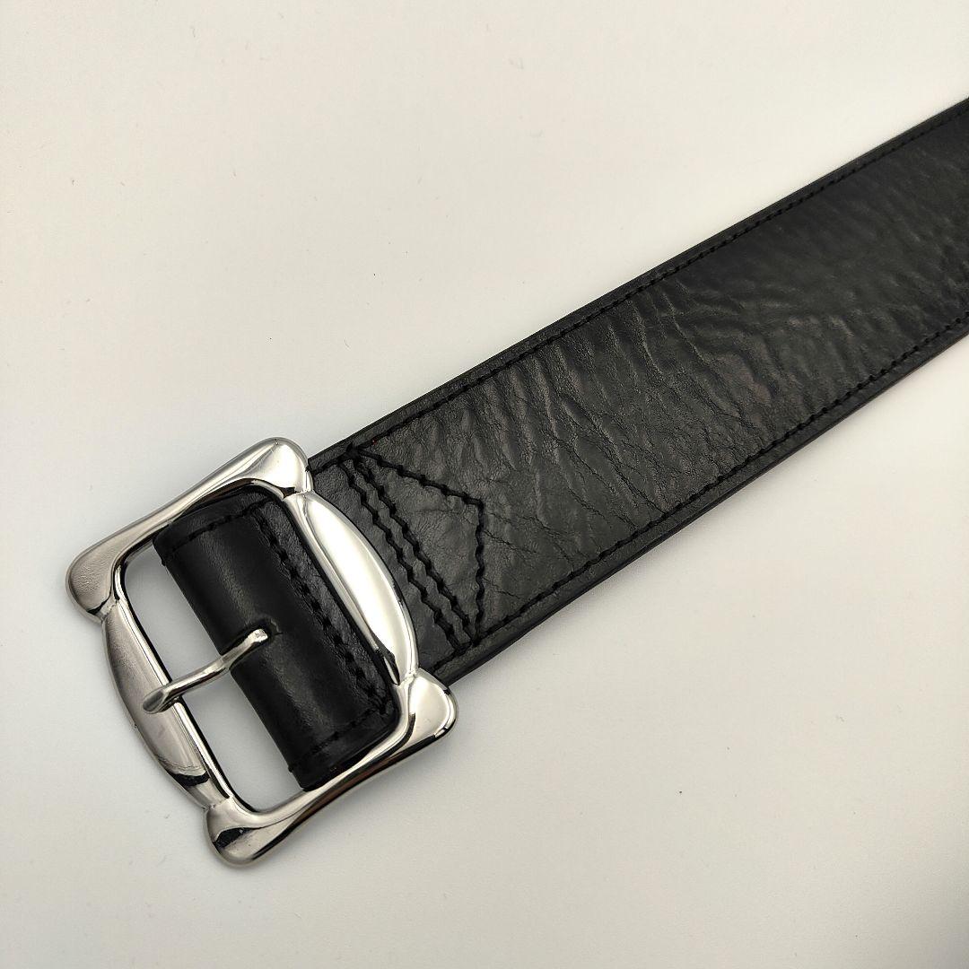 美品✨ルイスレザー AVIAKIT 本革ベルト M ブラック 全長100cm