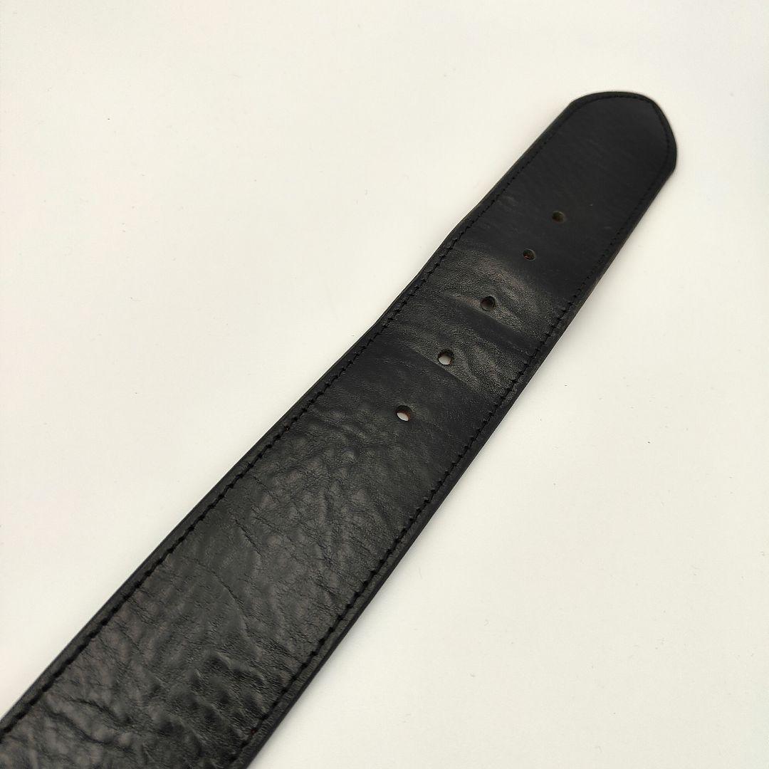 美品✨ルイスレザー AVIAKIT 本革ベルト M ブラック 全長100cm