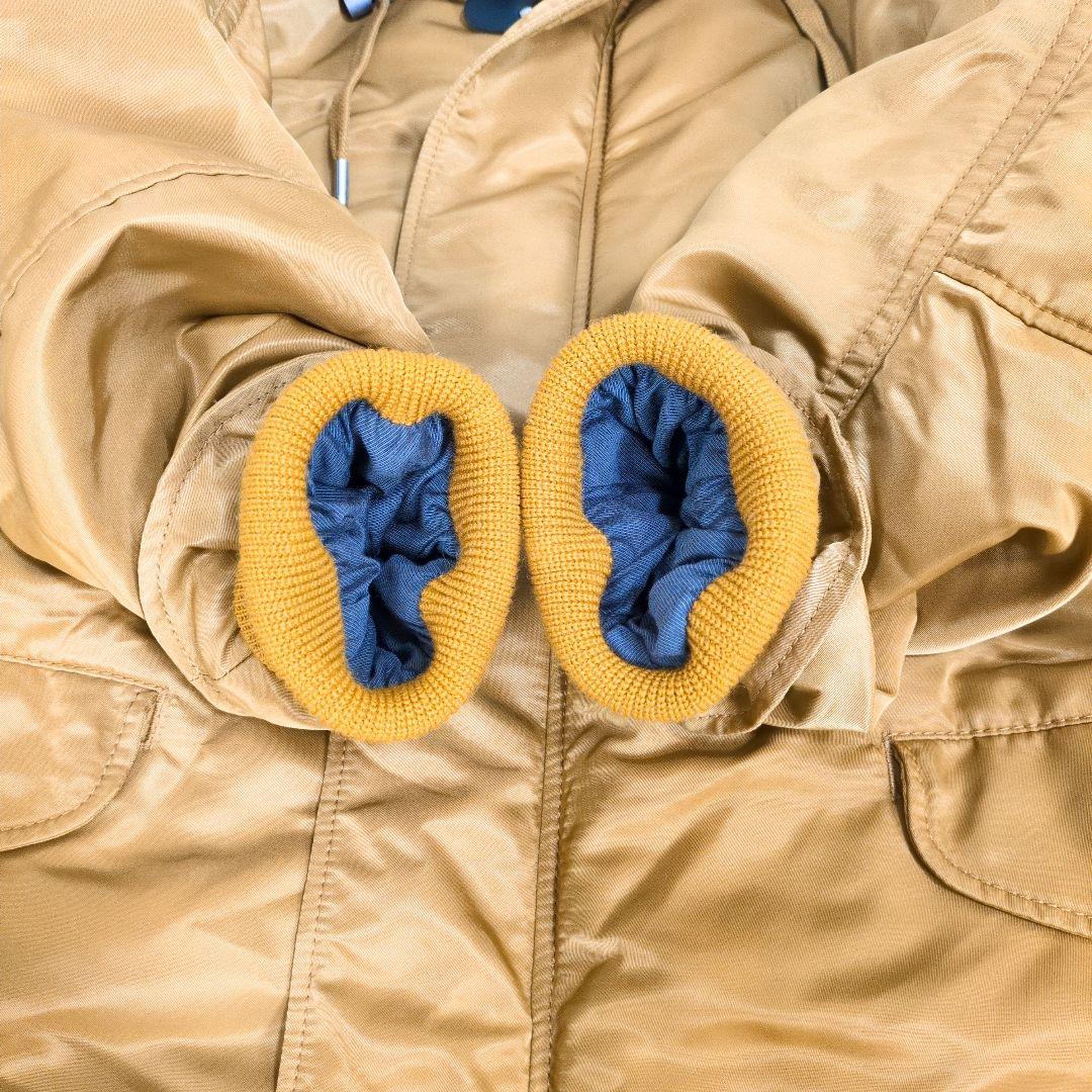 トゥモローランド　マカフィー　　N-2B　裏ボア　モッズコート　ラクーンファー