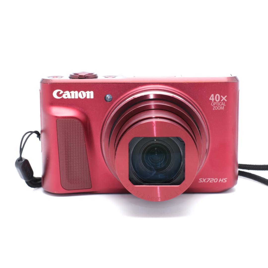 美品　Canon Power Shot SX720 HS レッド　デジタルカメラ