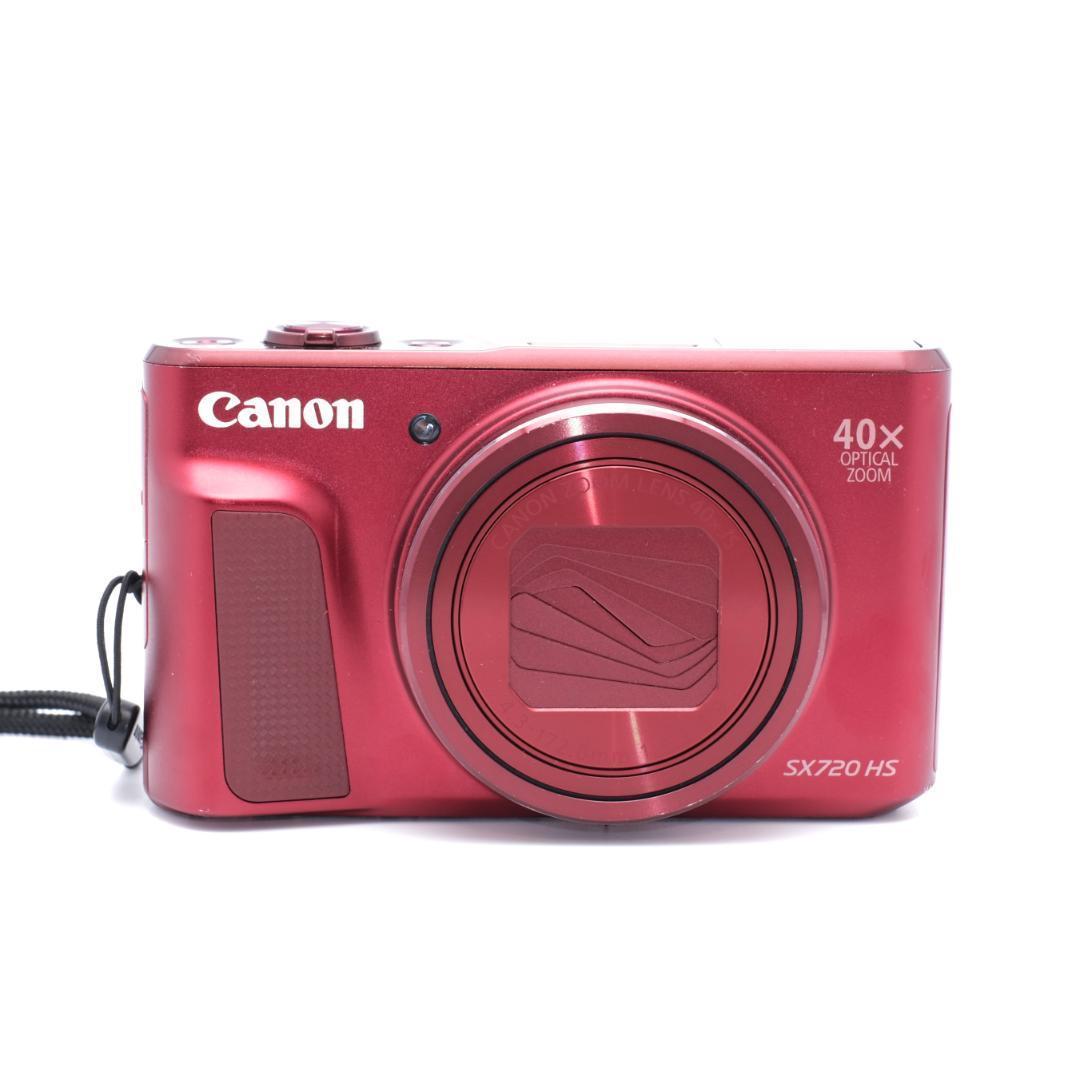 美品　Canon Power Shot SX720 HS レッド　デジタルカメラ