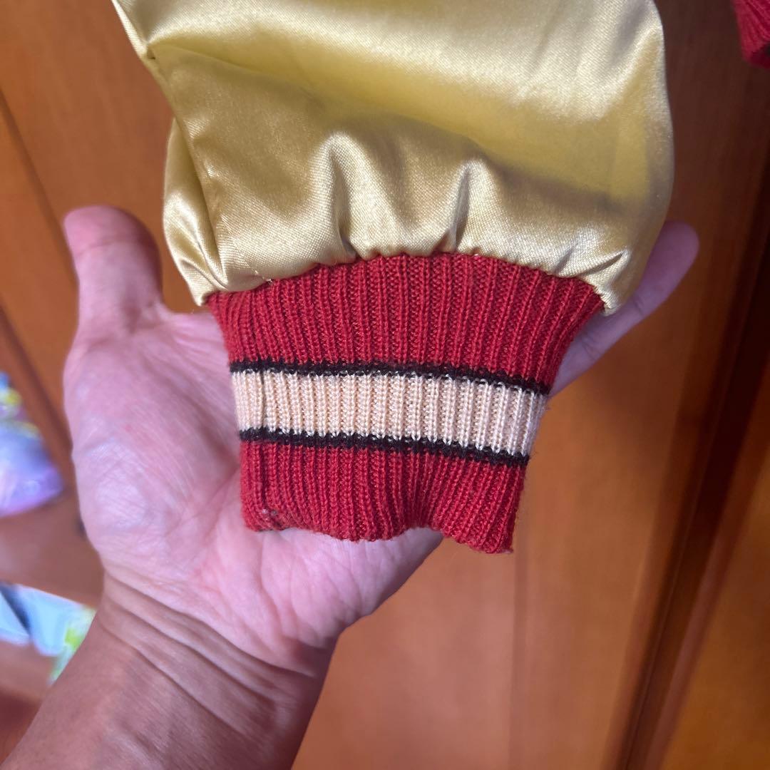 テーラー東洋　スカジャン リバーシブル　Lサイズ 鷹　龍刺繍　ヴィンテージ　希少