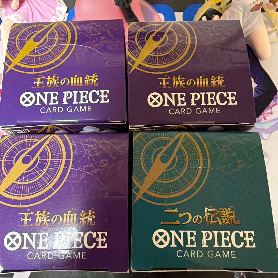 王族の血統 BOX 3BOX 二つの伝説 BOX 1BOX 【未開封テープ付き】