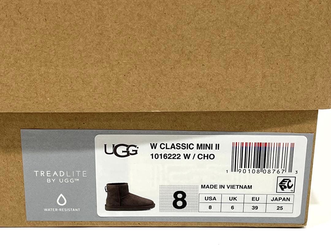 f111 新品　UGG W CLASSIC MINI Ⅱ 1016222 ブーツ