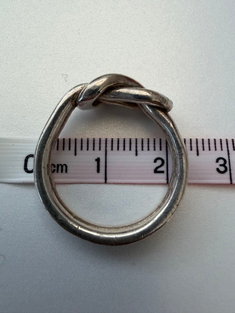 xolo シルバー ノットリング knot 19号