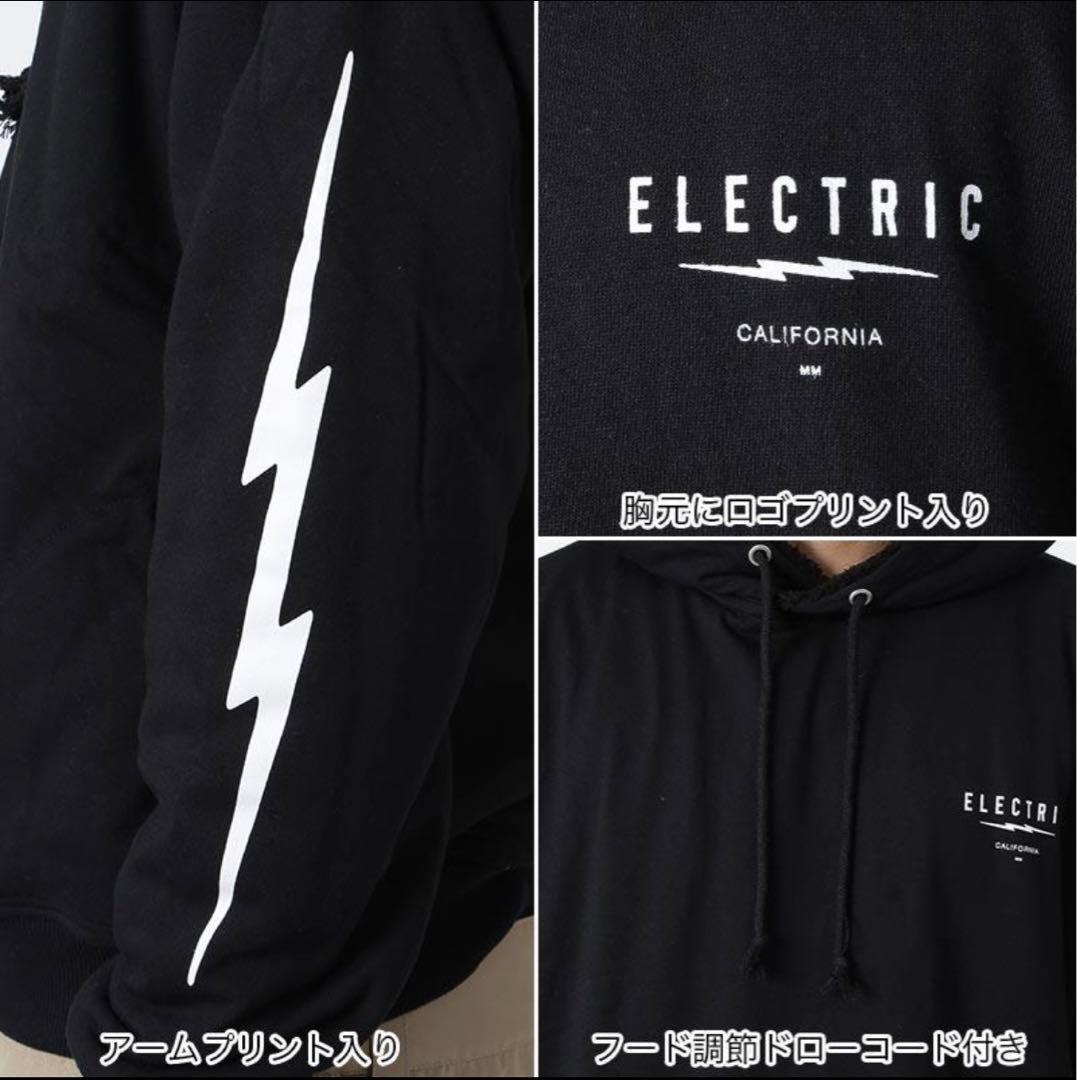 ELECTRIC 撥水パーカー 黒