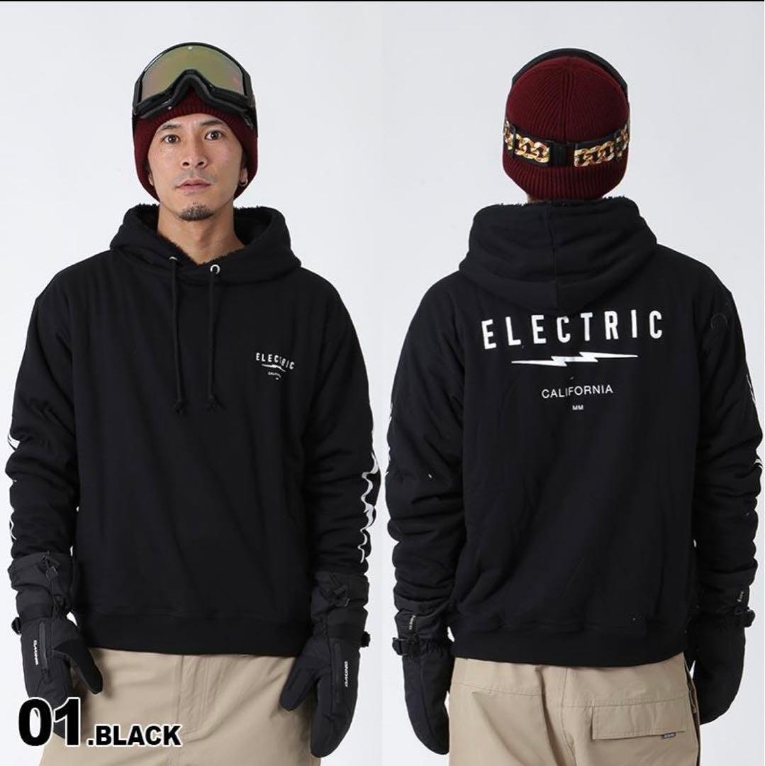 ELECTRIC 撥水パーカー 黒