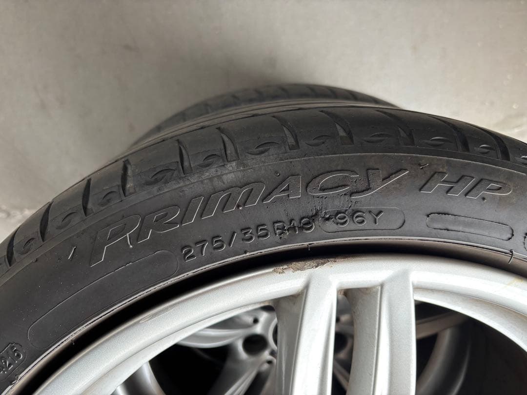  19インチホイールとMICHELINタイヤセット