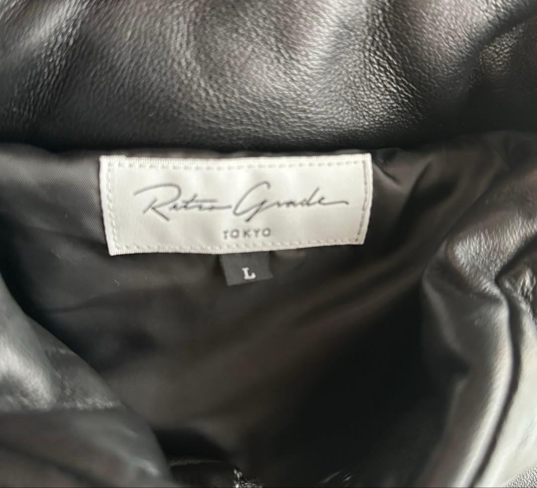 RETRO GRADE 革コート　最終大幅値下げ中！