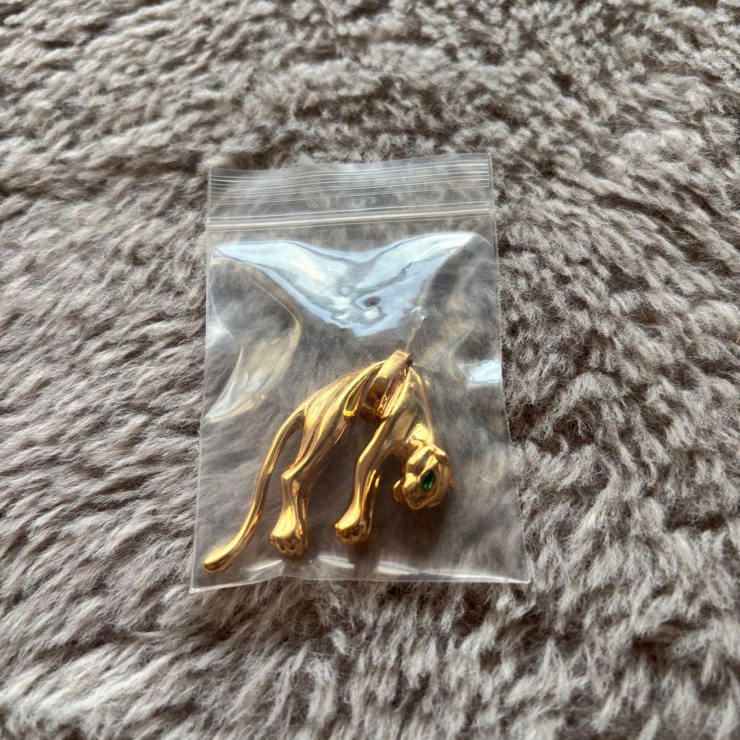 【新品未使用】sicario cartel CAT ネックレス　ゴールド