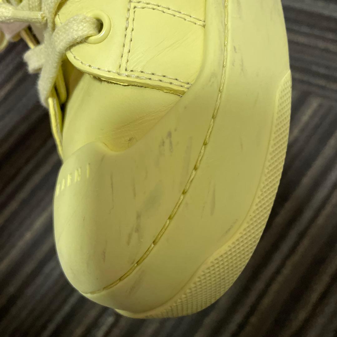 マルニ　MARNI イエロー スニーカー 43