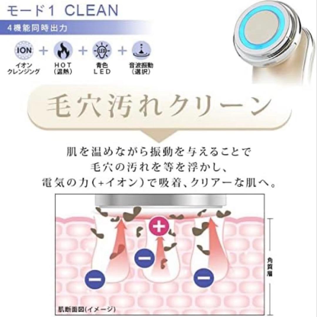 イオンプルレクリエイト 美顔器 スキンケアセット イオン導入