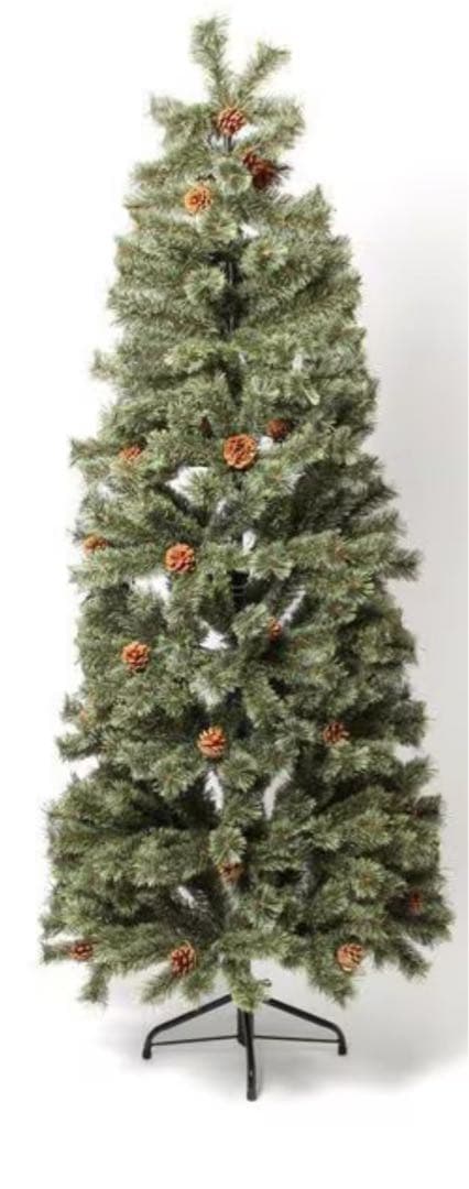 ✨クリスマスツリー 松ぼっくり付き スタジオクリップ 180cm ヌードツリー✨