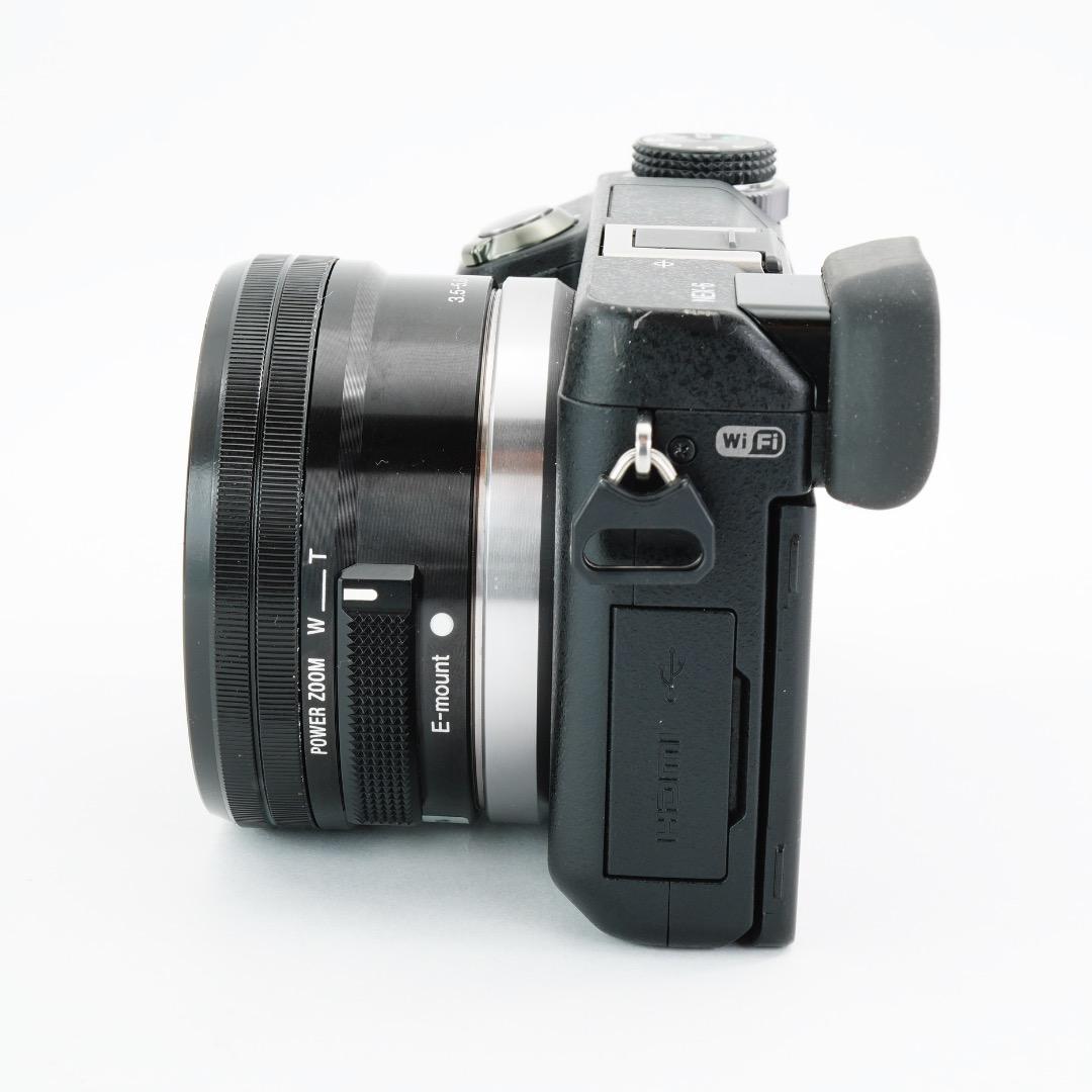 美品 SONY ミラーレス一眼 NEX-6 ズームレンズキット 保護フィルム付き