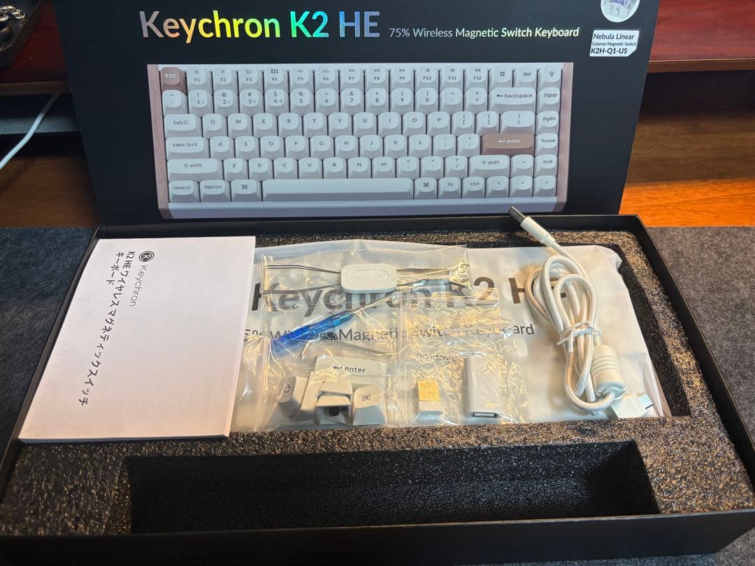 Keychron K2 HE ホワイト