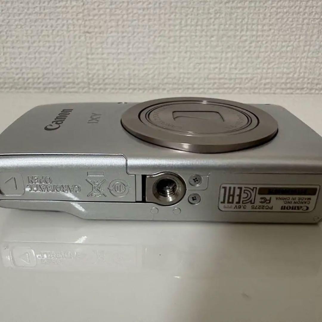 【美品・動作確認済】Canon IXY 180 シルバー