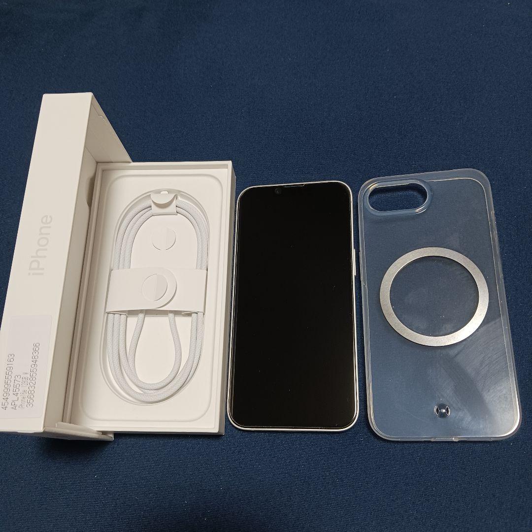 iPhone16e 128GB ホワイト SIMフリー 初期化済