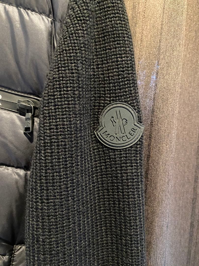 モンクレール　ダウンパーカー　着画あり