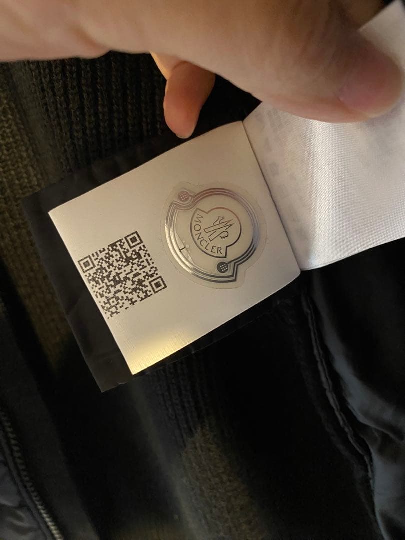 モンクレール　ダウンパーカー　着画あり