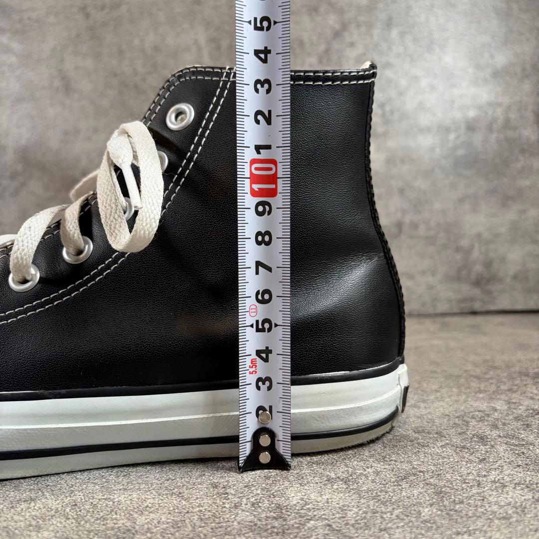 ★廃盤★コンバース CONVERSE オールスター レザー【26.5】ブラック