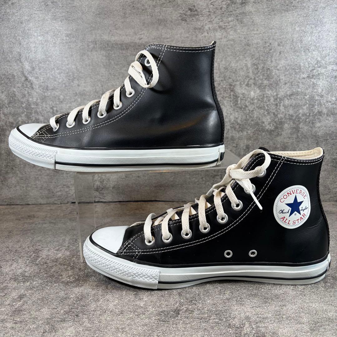 ★廃盤★コンバース CONVERSE オールスター レザー【26.5】ブラック