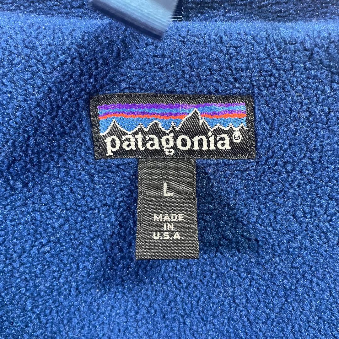 F1 patagonia シェルドシンチラジャケット　フリース　L USA製