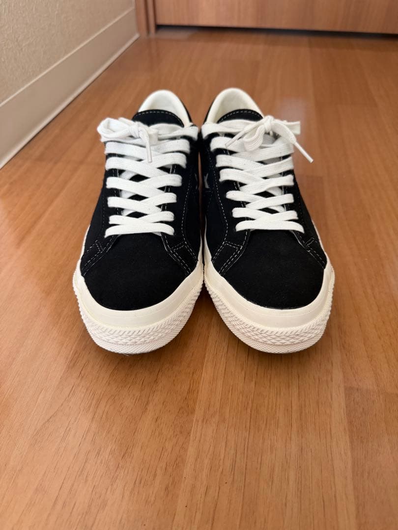 CONVERSE ONE STAR ブラック スエード スニーカー