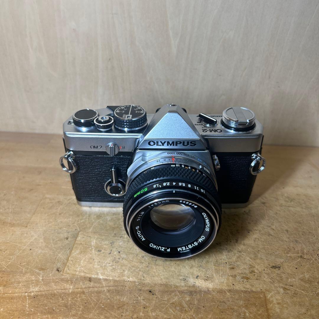 Olympus OM-2 F.Zuiko Auto-S 50 f1.8完動極美品
