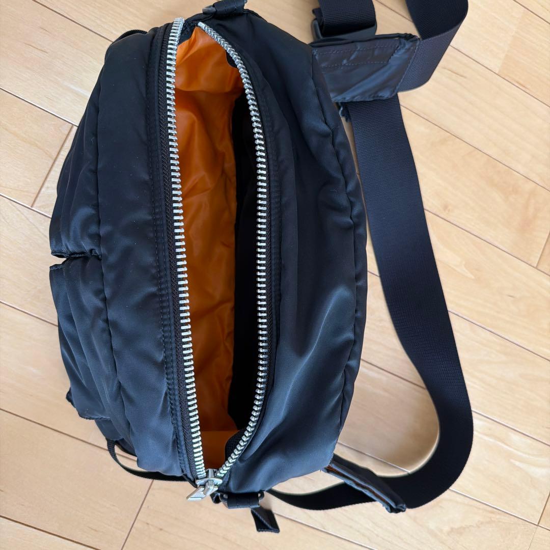 ポーター　ボディ、ウエストバッグ　タンカー