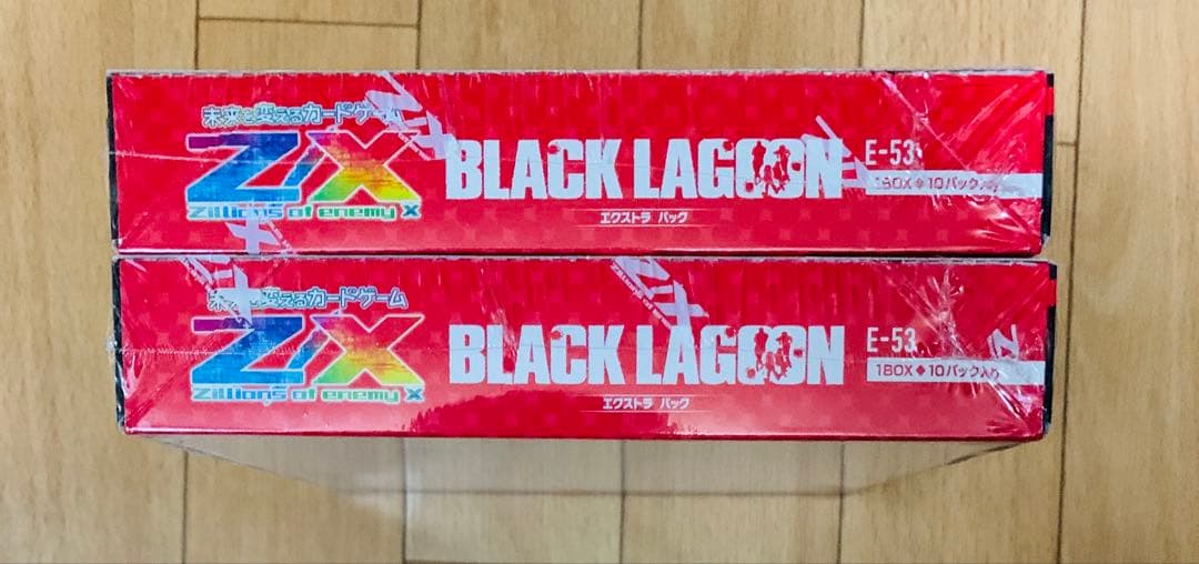 新品 お得 Z/X ゼクス BLACK LAGOON ブラックラグーン 2BOX