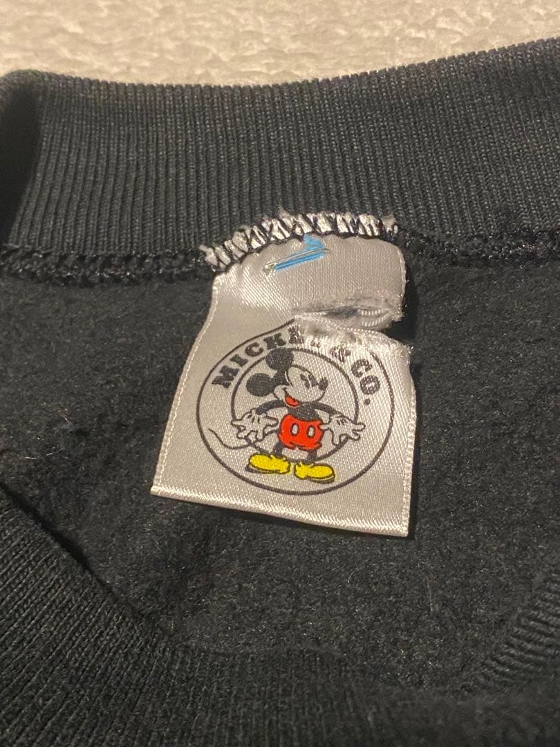 トップス 90s Vintage Mickey Mouse Shadow