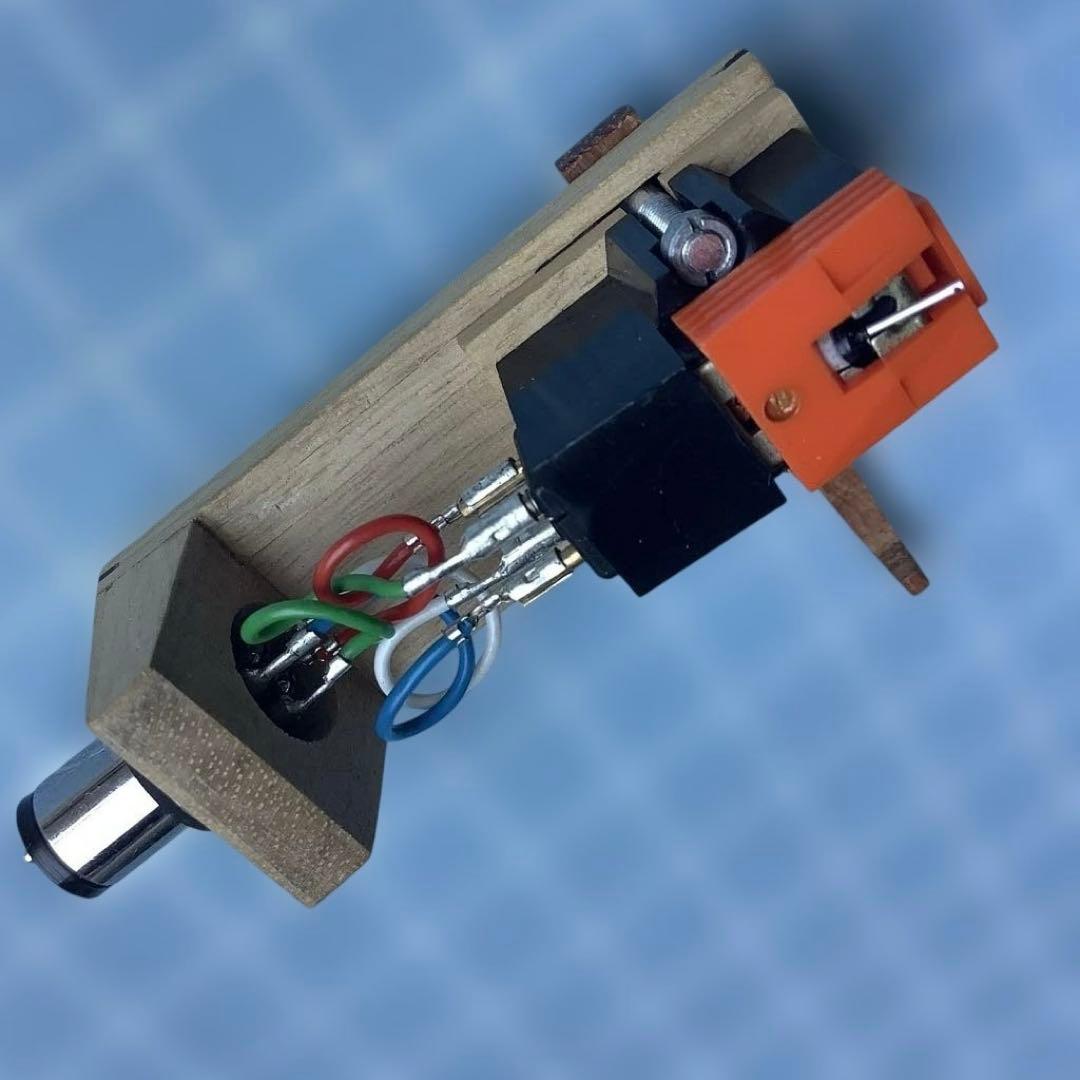 木のヘッドシェル(柿)➕カートリッジ、交換針のセット